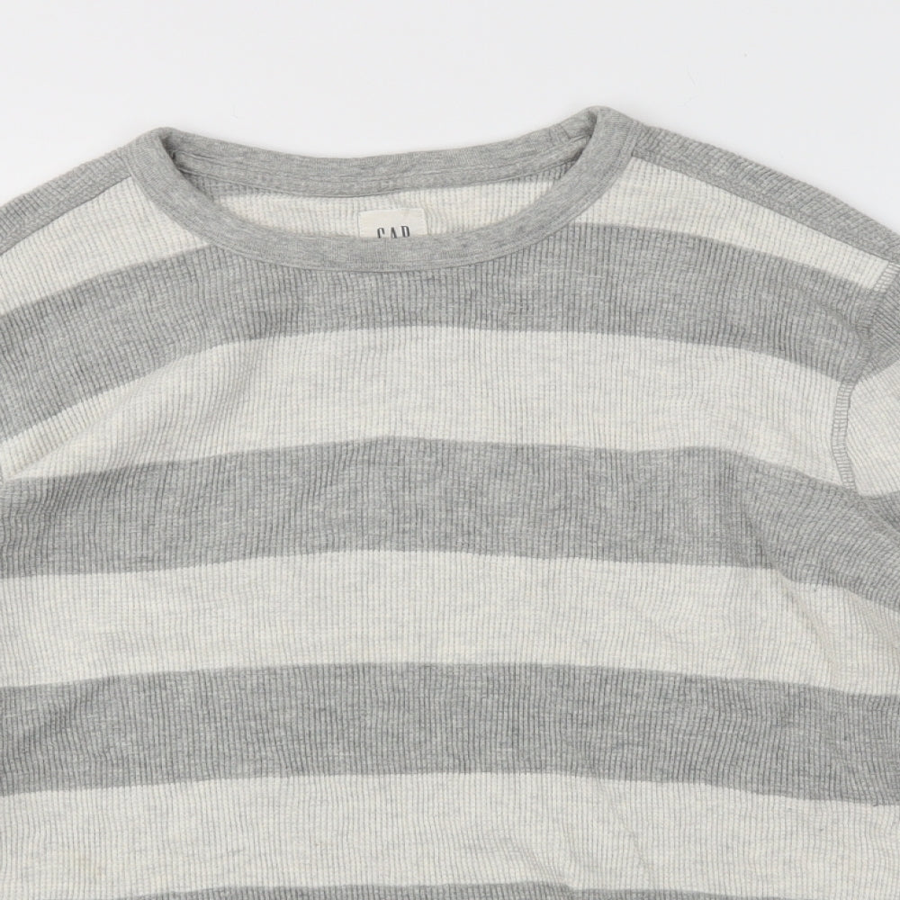 Gap Womens Multicoloured Striped  Pullover Jumper Size L