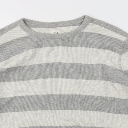 Gap Womens Multicoloured Striped  Pullover Jumper Size L