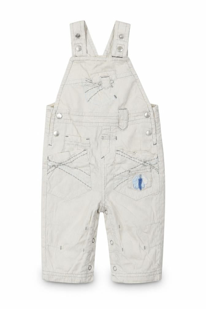 NEXT Baby Ivory   Dungaree One-Piece Size 3-6 Months