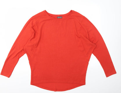 FASH KAYO Womens Red   Pullover Jumper Size XL