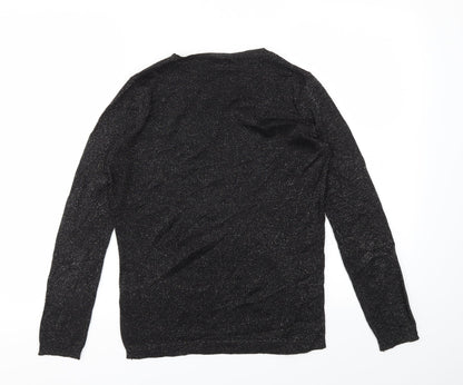 Primark Womens Black   Basic T-Shirt Size 10