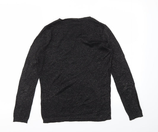 Primark Womens Black   Basic T-Shirt Size 10