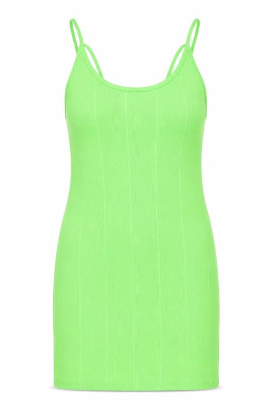 PRETTYLITTLETHING PRETTY LITLE THING  Womens Green   Fit & Flare  Size 8
