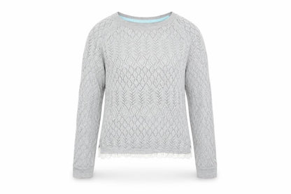 H&M Girls Grey   Pullover Jumper Size 14 Years