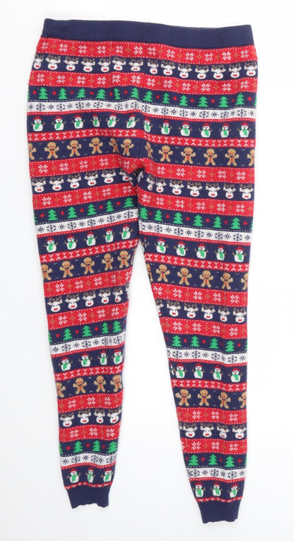 Primark Girls Multicoloured   Jogger Trousers Size M - stretch waistband