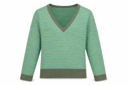 Old Navy Womens Multicoloured Striped Knit Pullover Jumper Size M
