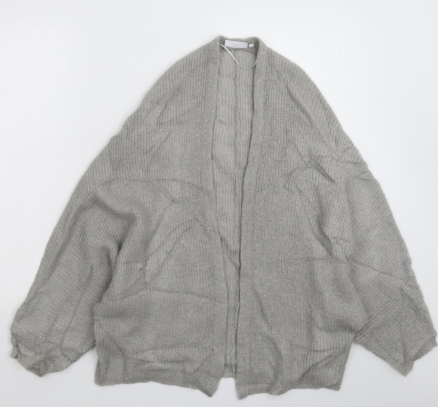 Womens UK Size S New Look Grey Cardigan Jumper