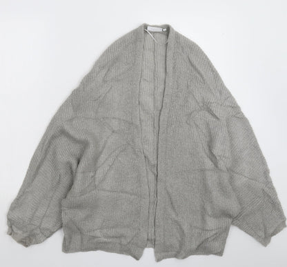 Womens UK Size S New Look Grey Cardigan Jumper
