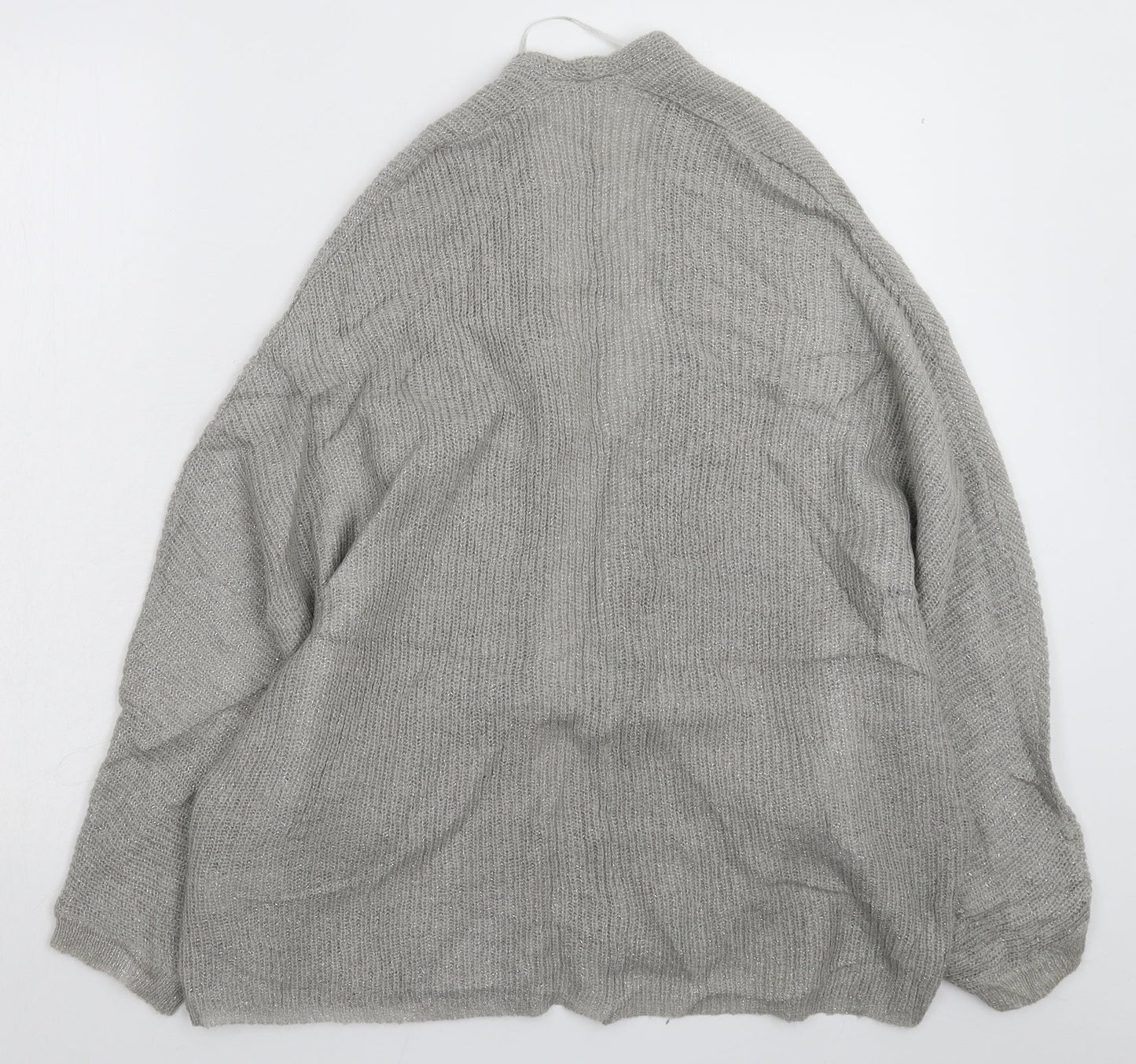 Womens UK Size S New Look Grey Cardigan Jumper