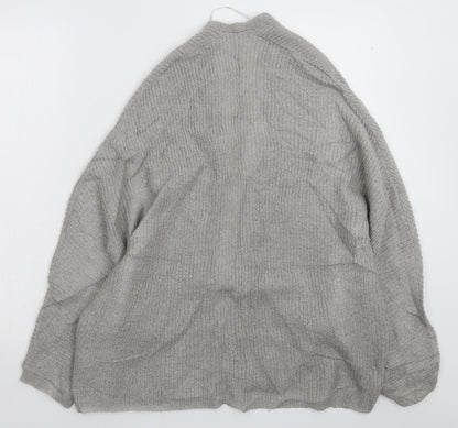 Womens UK Size S New Look Grey Cardigan Jumper