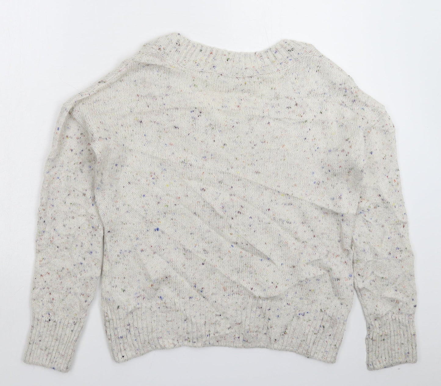 Womens UK Size 6 NEXT Grey Pullover Jumper