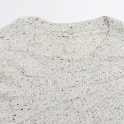 Womens UK Size 6 NEXT Grey Pullover Jumper