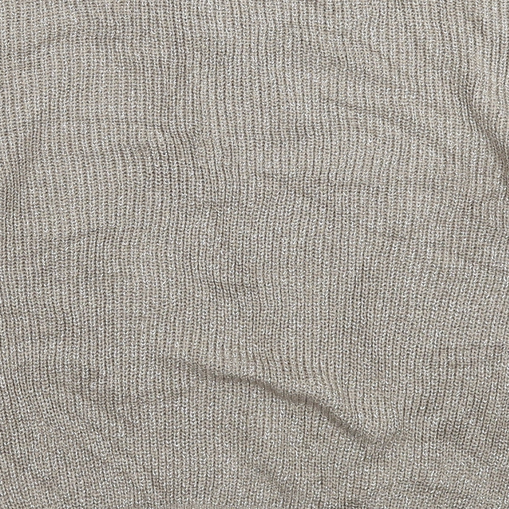 Primark Womens Grey  Knit Pullover Jumper Size 14