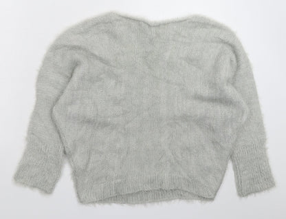 Womens UK Size L Amanti Grey Pullover Jumper