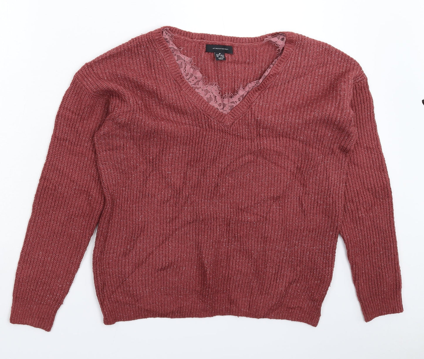 Womens UK Size 12 Atmosphere Pink Pullover Jumper