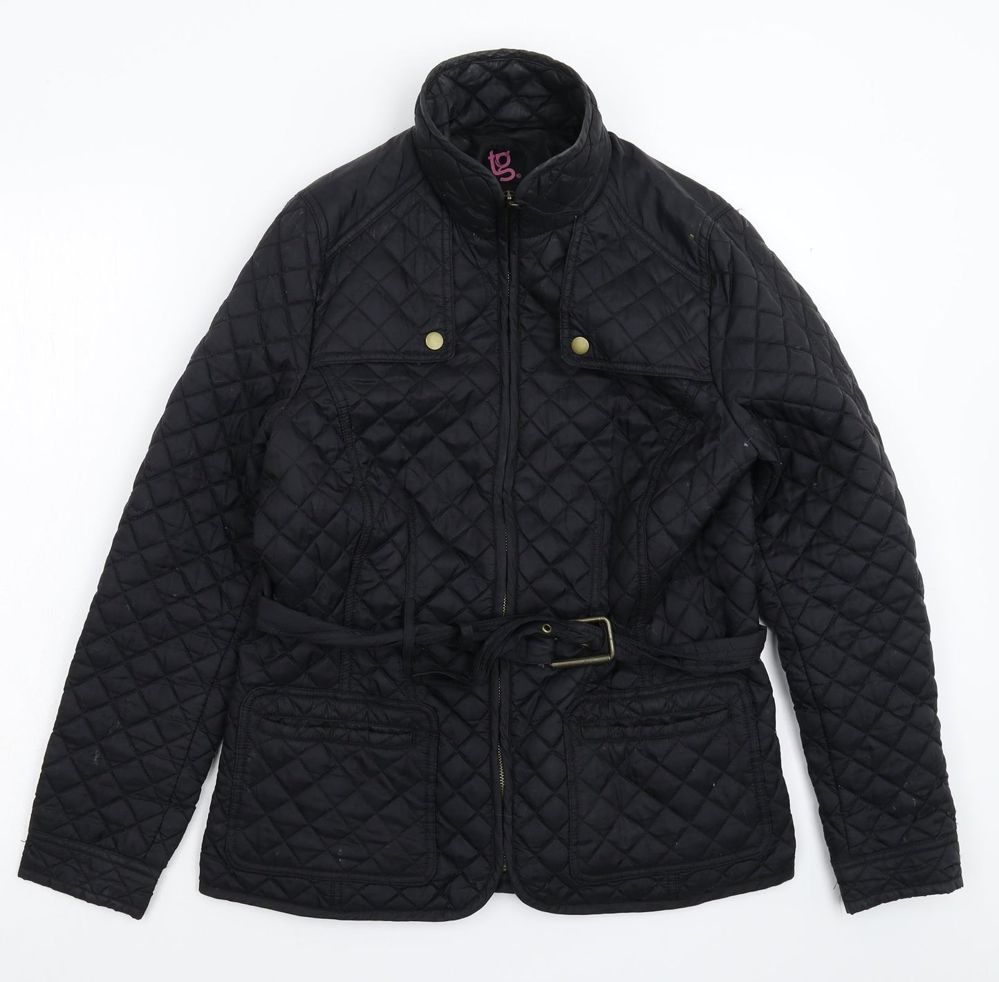Womens UK Size 12 TG Black Jacket