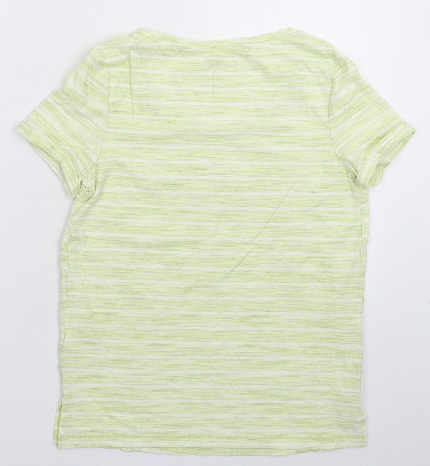 Womens UK Size 6 NEXT Green Basic T-Shirt