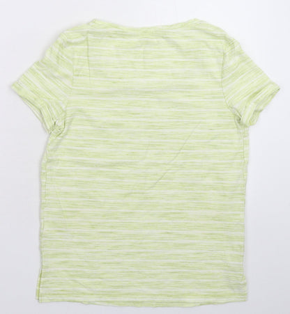Womens UK Size 6 NEXT Green Basic T-Shirt