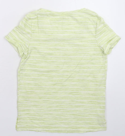 Womens UK Size 6 NEXT Green Basic T-Shirt