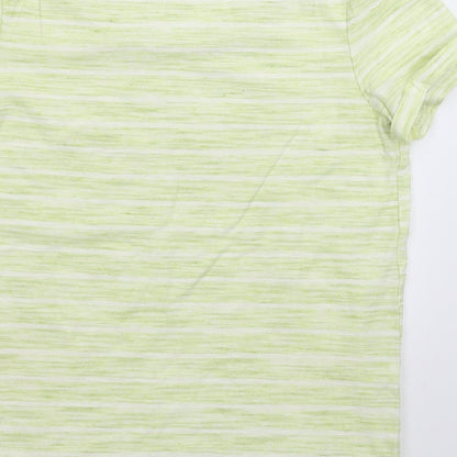 Womens UK Size 6 NEXT Green Basic T-Shirt