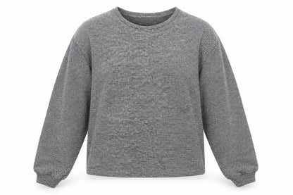 Womens UK Size S New Look Grey Pullover Jumper