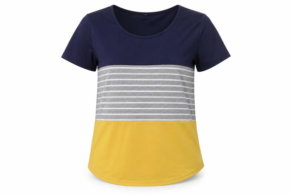 Womens UK Size M Preworn Grey Basic T-Shirt
