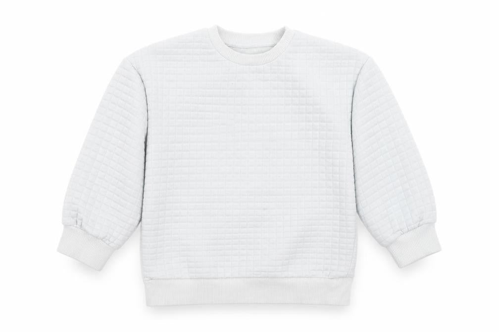 Matalan Boys Grey Check  Pullover Sweatshirt Size 2-3 Years