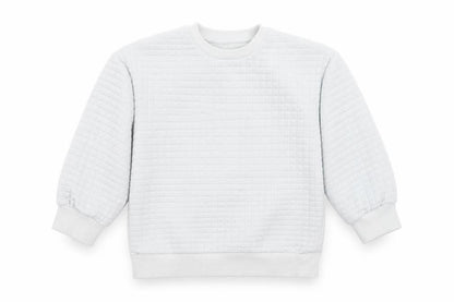 Matalan Boys Grey Check  Pullover Sweatshirt Size 2-3 Years