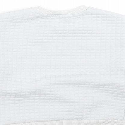 Matalan Boys Grey Check  Pullover Sweatshirt Size 2-3 Years