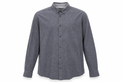 Maine New England Mens Blue Houndstooth Button-Up Size XL - Tailored fit