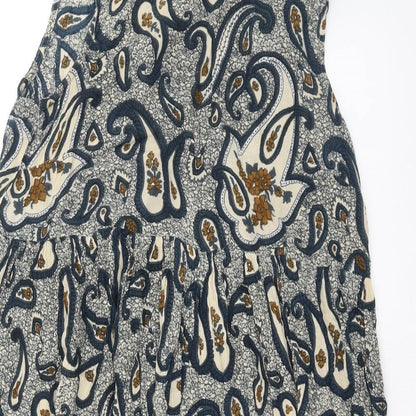 Womens UK Size 6 River Island Blue Basic Blouse