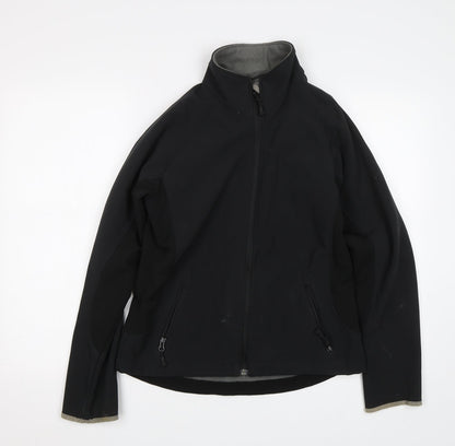 Mens UK Size S Crane Trail Black Jacket