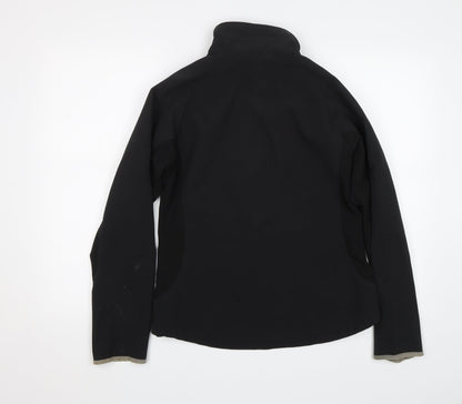 Mens UK Size S Crane Trail Black Jacket
