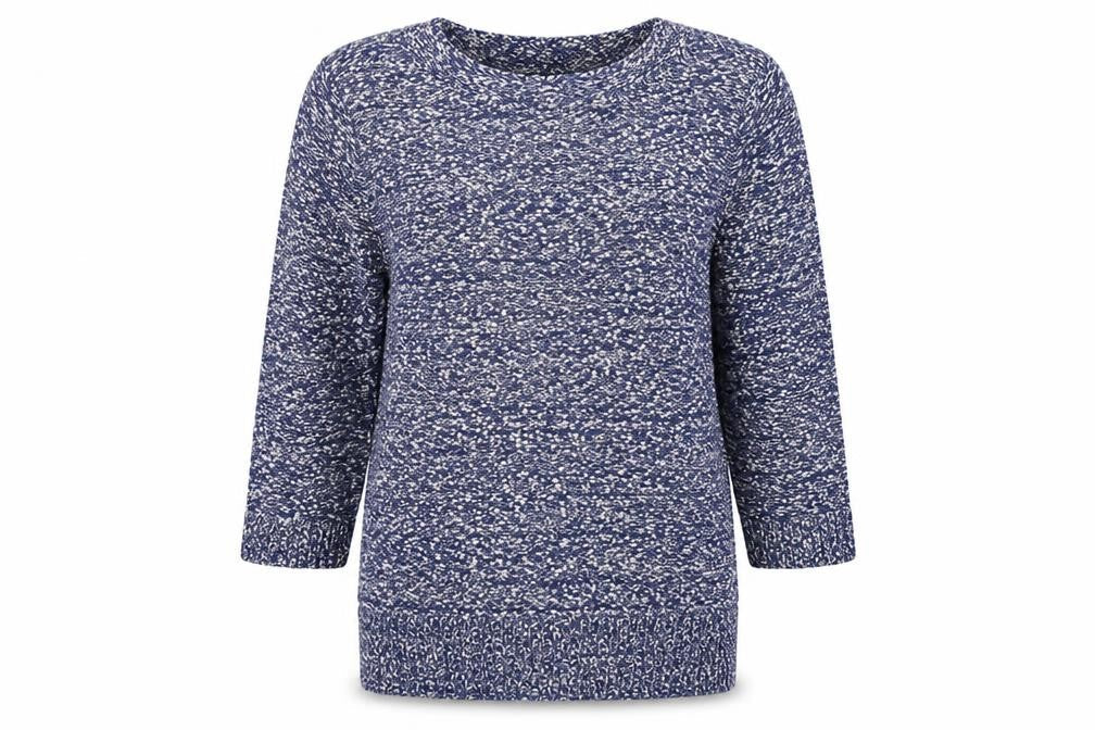 Bonmarché Womens Blue Pullover Jumper Size M
