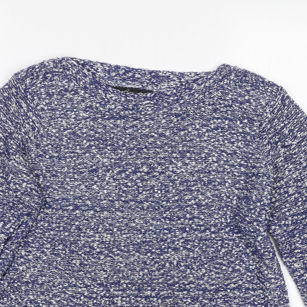 Womens UK Size M BM Collection Blue Pullover Jumper