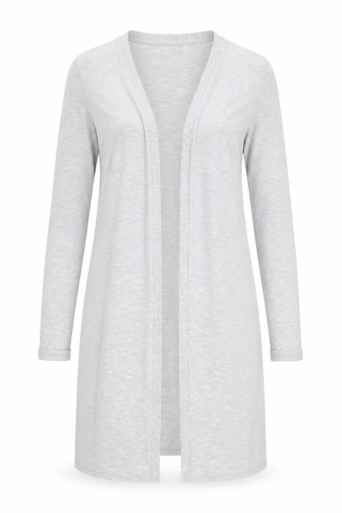 Womens UK Size 8 New Look Grey Cardigan Jumper