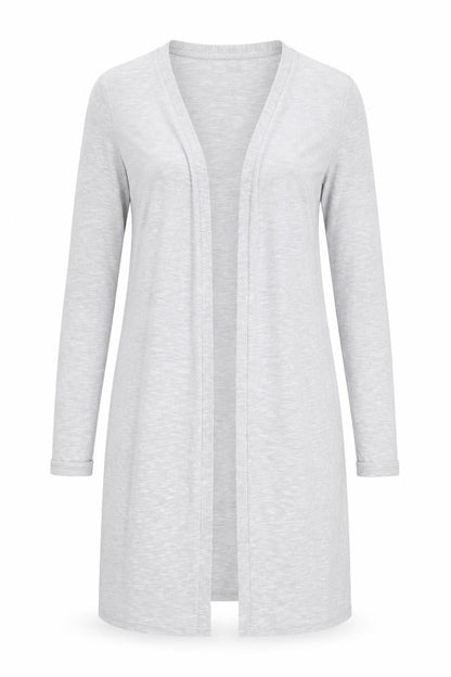 Womens UK Size 8 New Look Grey Cardigan Jumper