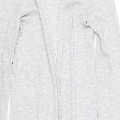 Womens UK Size 8 New Look Grey Cardigan Jumper