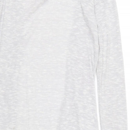 Womens UK Size 8 New Look Grey Cardigan Jumper