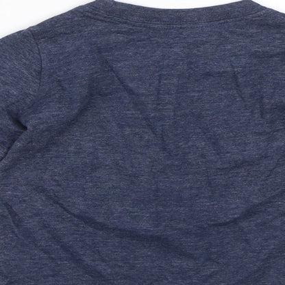 Carters Baby Blue   Basic T-Shirt Size 18-24 Months  - Car