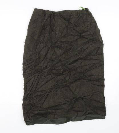 First Avenue Womens Green   Bandage Skirt Size 10