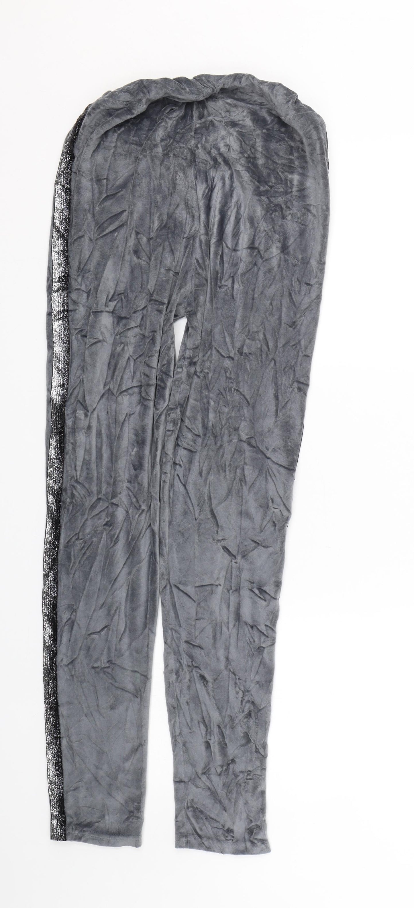 Womens UK Size S Preworn Regular Fit Sweatpants Grey Trousers