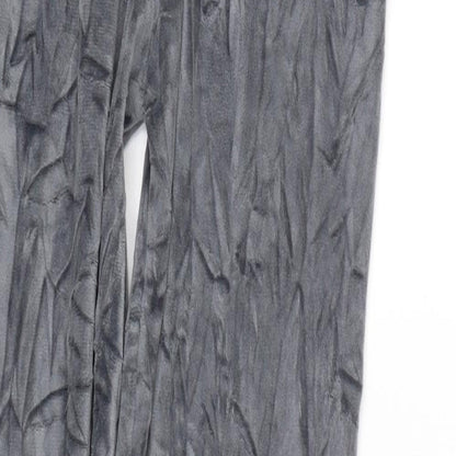 Womens UK Size S Preworn Regular Fit Sweatpants Grey Trousers
