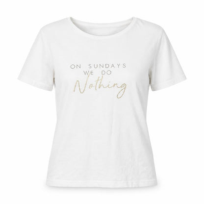 F&F Womens White   Top Pyjama Top Size S