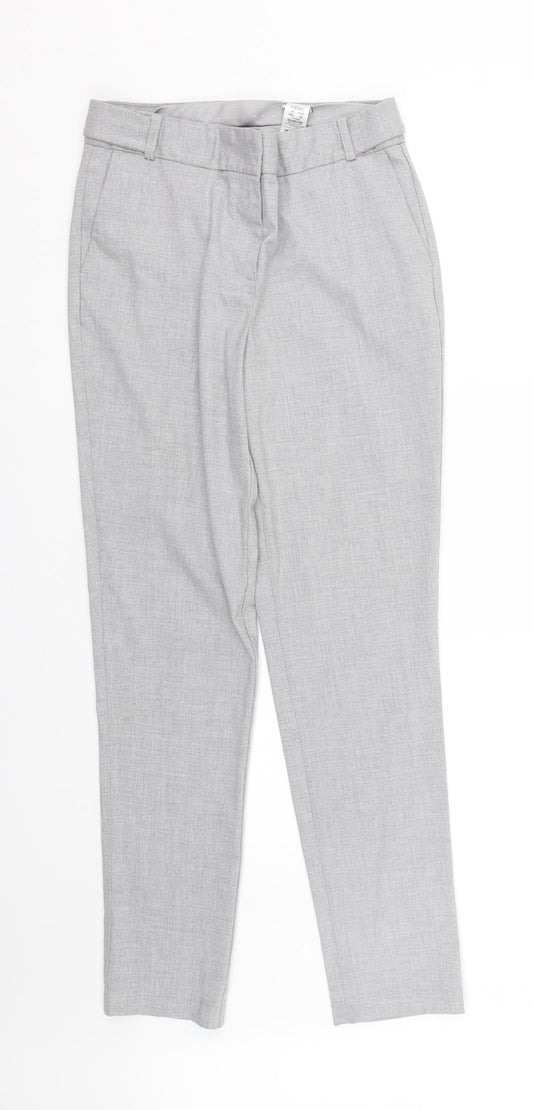 Womens UK Size 8 NEXT Regular Fit  Grey Trousers
