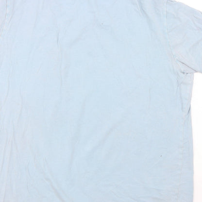 PINK Womens Blue   Top Pyjama Top Size L