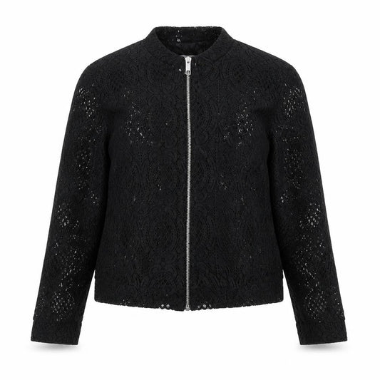 C&A Womens Black Floral  Jacket  Size 16