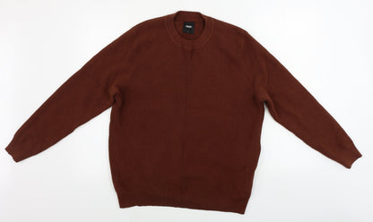 Womens UK Size L Burton Brown Pullover Jumper