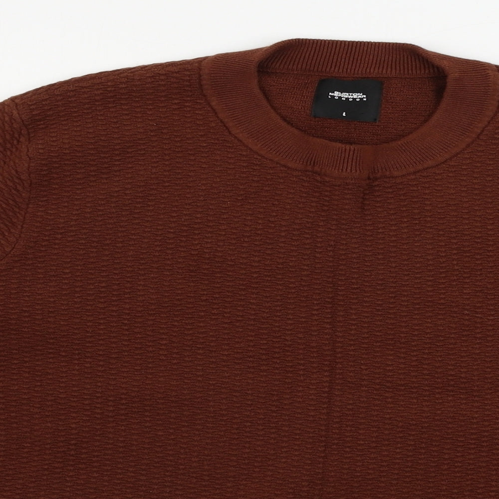Womens UK Size L Burton Brown Pullover Jumper