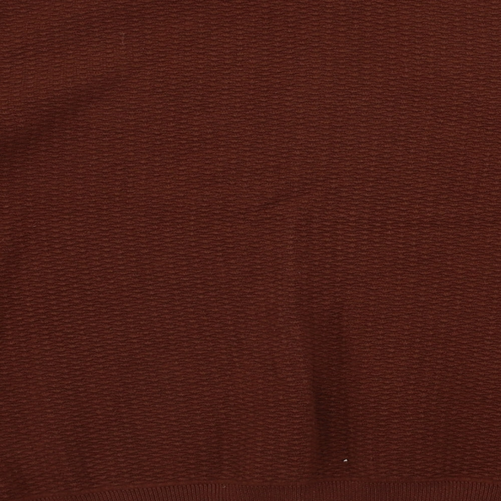 Womens UK Size L Burton Brown Pullover Jumper
